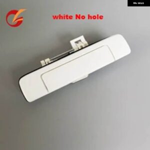 いすゞ D-MAX ピック 2012-18 バックドアハンドル テールゲート ハンドルカーマータイプ - white(no hole)