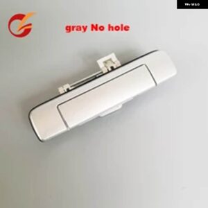 いすゞ D-MAX ピック 2012-18 バックドアハンドル テールゲート ハンドルカーマータイプ - gray(no hole)
