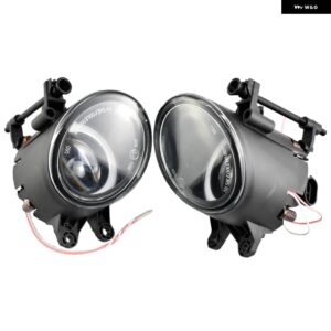 2個 フォグライト アセンブリ LED フォグライト エンジェルアイ A4 B6 2000.11-2004.12 V-OLVO C30 2007-2013 OE 8E0941699B 8E0941700B - LED-White