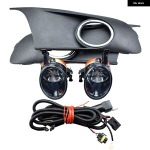 スタイリングハロゲン フォグランプ ライト + グリルカバー + ワイヤー ハーネスキット TOURAN MK2 フェイスリフト 2011-15 - Halogen-Aset