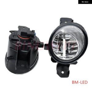 2個 オーバル LED フォグランプ H11 N-ISSAN プリメーラ WP12 P12 2002 2003 2004 -2015 ハロゲン フォグランプ 55ワット - LED-BM