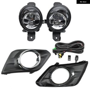 エクストレイル T32 ローグ 2014-2017 LED フォグランプ フォグライト ヘッドライト スイッチ ハーネス カバー フォグランプ フレーム グリル グリル - Halogen-Aset