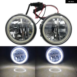 2個 インフィニティ M M25 M37 M56 2011 2012 2013 車 LED フォグライト エンジェルアイ DRL デイタイム ランニングライト ホワイト 30ワット 12 V 2個 - RP-BM-AE