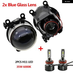 スズキ フォグランプ PTF ジムニー FJ グランドビターラスイフトスプラッシュ SX4 XL7 イグニスアルト H11 HID LED 電球ラ - Blue-LED-35W