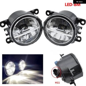 LED フォグライト ランプ シトロエン C3 C5 C6 DS5 2012 -2015 シトロエン C4 ピカソ/グランドピカソ C4 2006-2020 H11 12V フォグランプ DRL - LED-BM