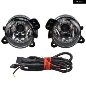 1ペア フロントハロゲン フォグランプ フォグライト + ワイヤー + フレームカバー ポロ GTI 9N3 MK4 38626 - Halogen-wire