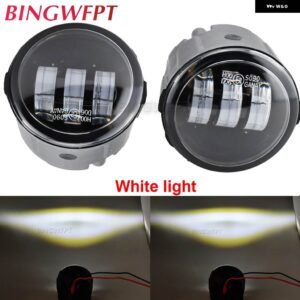 インフィニティ EX25 M25 M56 FX FX35 FX37 FX45 FX50 FX30D 2006-2015 車 LED フォグライト デイタイム ランニングライト DRL 12V 2個 - white light