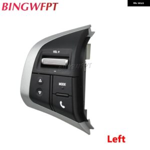 オーディオ ボリュームステアリングホイール スイッチ 多機能音楽メディア電話コントロールスイッチ いすゞ D-MAX 2015-18 DMAX - Left