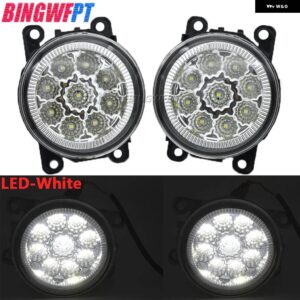 スズキ 2個 DRL H11 フォグライト ジムニー JB64 JB74 2018 2019 2020 ジムニー JB43 LED フォグランプ - LED-W