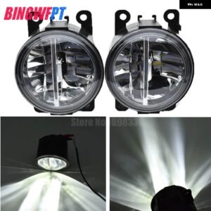 2個 90MM カースタイリング LED/ハロゲン フォグランプ 12V F-IAT 500 1.4L L4 2012-15 H11 - LED-BM