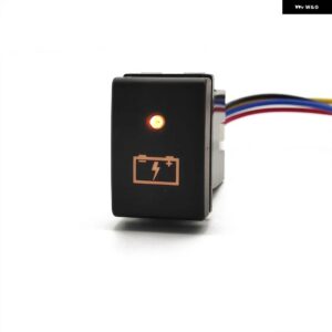 スズキ LED ライト DRL フロントデフロックスイッチ 音楽 プッシュボタン スイッチ ジムニー 2007 2009-15 - Battery