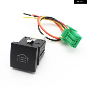 赤色 LED ライトガレージスイッチ ボタン電源オンオフスイッチ VW ゴルフ 6 ジェッタ 5 MK5 キャディー EOS シロッコ - No locking type
