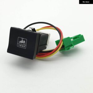 赤色 LED DRL フォグライト 梱包レーダーセンサー電源オンオフ音楽ガレージスイッチ ボタン VW ポロ 6C 2014 2015 - Camera