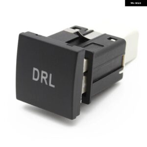 赤色 LED DRL ライト電源オンオフスイッチ ボタンワイヤー VW ジェッタ ゴルフ 6 MK6 2010 2011 2013 - DRL