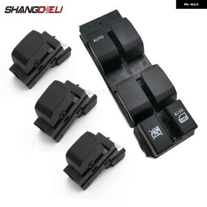 スズキ パワーウィンドウ コントロールスイッチ ウィンドウリフタースイッチ ボタン スイフトSX4アルト2005-2013 - 4pcs