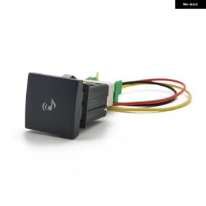 赤色 LED フォグランプ トランク シート ミラー 加熱スイッチ VW ゴルフ 6 MK6 キャディー EOS シロッコ - Music