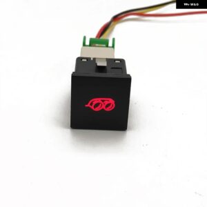 VW ジェッタ ゴルフ 6 MK6 車赤色 LED ライト電源オンオフ プッシュボタン スイッチ - exhaust