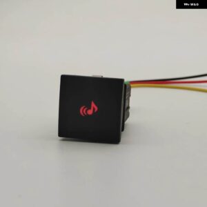 赤色 LED DRL ライト パーキング ガレージカメラ レコーダー フォグライト スイッチ ボタン VW ゴルフ 6 ジェッタ 5 MK5 キャディー EOS シロッコ - Music