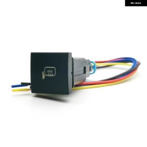 1PC 車 LED DRL ライトパッキングレーダー電源オンオフカメラ 音楽スイッチ プッシュボタン VW ゴルフ 6 MK6 ジェッタ シロッコ - Mirror heat