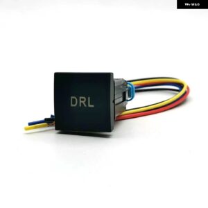 1PC 車 LED DRL ライトパッキングレーダー電源オンオフカメラ 音楽スイッチ プッシュボタン VW ゴルフ 6 MK6 ジェッタ シロッコ - DRL