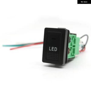 スズキ 1PC 車 LED ライト電源オンオフスイッチ ボタンケーブル SX4 スイフトグランドビターラ 2006 - 40148 - LED