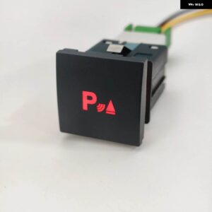1PC LED DRL ライトパッキングレーダー電源オンオフフロントカメラ ミラー スイッチ ボタン VW ゴルフ 6 ジェッタ 5 MK5 シロッコ - Parking radar