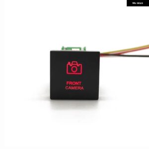 1PC LED DRL ライトパッキングレーダー電源オンオフフロントカメラ ミラー スイッチ ボタン VW ゴルフ 6 ジェッタ 5 MK5 シロッコ - Front camera