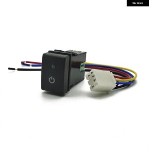 スズキ LED ライトフロント フォグライト スイッチ プッシュボタン 電源オンオフ DRL スイッチ ジムニー 2007 2009 2010 2 - Power