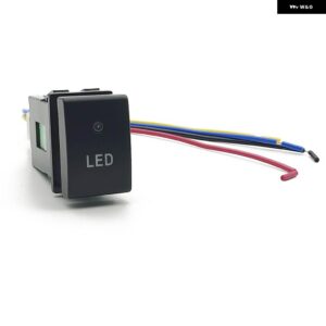 スズキ LED ライトフロント フォグライト スイッチ プッシュボタン 電源オンオフ DRL スイッチ ジムニー 2007 2009 2010 2 - led light