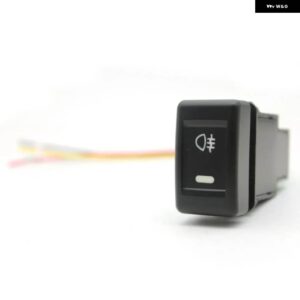 オレンジライト 1PC フロント フォグランプ スイッチ プッシュボタン スイッチ 再装着スイッチ ワイヤー いすゞ KV100 700P - Rear Fog Light