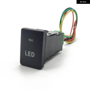 スズキ オレンジ LED ライト ミュージック パワー カメラ レコーダー レーダー シート ヒーター スイッチ ボタン ワイヤー 付き ジムニー - LED