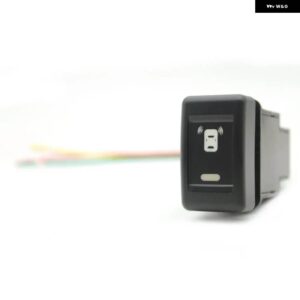 1PC LED DRL ライトレーダー電源オンオフカメラ バックミラー フロントリア フォグランプ スイッチ ボタンワイヤー いすゞ KV100 700P - Radar