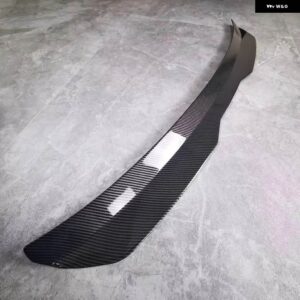 VW シート IBIZA MK5 6F ハッチバック 2017-21 リアルーフ スポイラー ウィング リアルーフリップキャップ スポイラー テール翼 - Carbon Look