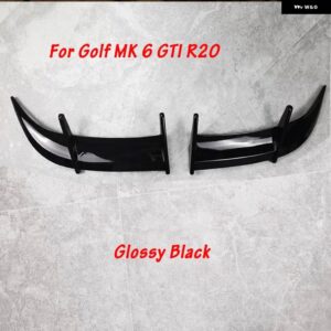 VW ゴルフ 6 GTI R ゴルフ MK6 GTI R AK スタイル ABS リアルーフ スポイラー ウィング ABS リア トランク ルーフリップ スポイラー - MK6 GTI R20