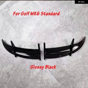 VW ゴルフ 6 GTI R ゴルフ MK6 GTI R AK スタイル ABS リアルーフ スポイラー ウィング ABS リア トランク ルーフリップ スポイラー - MK6 Standard