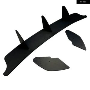 VW ゴルフ MK6 GTI TSI TDI 2009-2013 リアバンパー リップディフューザー スポイラー スプリッター 4FIN リアディフューザー スポイラー 車 ACCESSOIRE - For Golf MK6 GTI