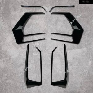 VW ゴルフ ゴルフ 7.5 ゴルフ MK 7.5 GTI GTD GTE R R-LINE TDI TSI 2016-2019 リアバンパー スプリッター カナード スポイラー 外装パーツ - 1 set