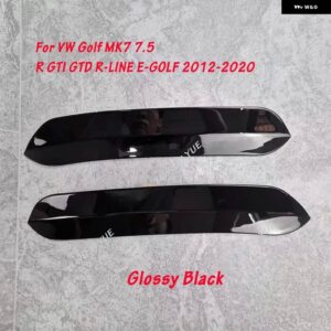 VW ゴルフ 7 GTI MK7 7.5 GTI GTD GTE R R-LINE 2009-2020 エッティンガースタイル ルーフ スポイラー エクステンション フラップ リアウイング - For VW Golf MK7 7.5
