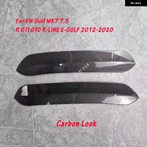 VW ゴルフ 7 GTI MK7 7.5 GTI GTD GTE R R-LINE 2009-2020 エッティンガースタイル ルーフ スポイラー エクステンション フラップ リアウイング - For VW Golf MK7 7.52