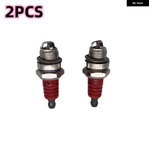 STIHL FS46 FS55 KM55 FS45 FS45C FS46C FS55C FS55R FS55RC MS461 050 051 075 076 064 066 MS660 084 088 MS880 TS400 スパークプラグ - 2pcs