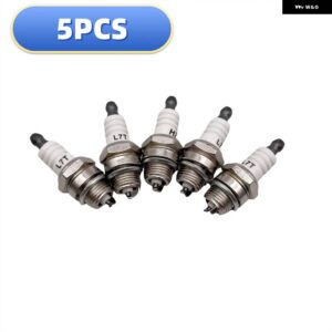 キャブレター 燃料ライン付き オイルバブルプライマーバルブ スパークプラグ 燃料フィルター キット STIHL FS38 FS45 FS46 FS55 FS74 FS75 FS76 FS80 - Orange