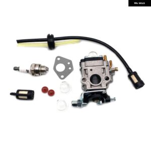 15MM キャブレター 刈払機 52CC 49CC 43CC 40-5 44-5 エンジン 燃料ラインフィルター ポンプカップスパークプラグツールパーツ - Green