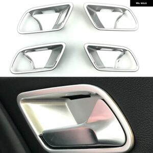 カーボン インテリア センターコンソール コントロールパネルエアベント カバー トリムベンツ A クラス W177 V177 2019-2022 CLA C118 W118 2020+ - Door handle2