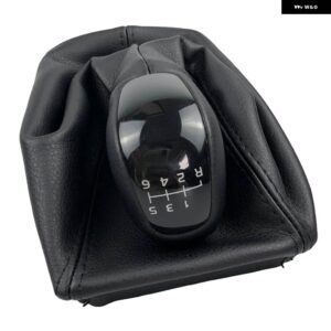 6速 ギア シフトノブ レバーゲートルブーツカバー ケースカラー メルセデス E クラス W211 S211 2002-2009 クラシック エレガンスアバンギャルド - no logo