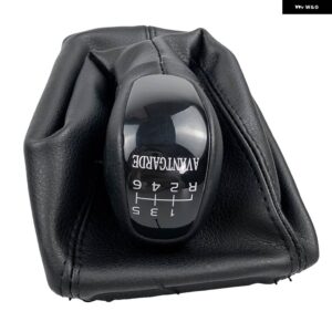 6速 ギア シフトノブ レバーゲートルブーツカバー ケースカラー メルセデス E クラス W211 S211 2002-2009 クラシック エレガンスアバンギャルド - AVANGARDE