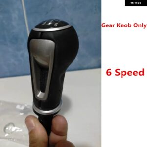 ギア シフトノブ ゲートルブーツカバー ケースレバースティックシート レオン II トレド III アルテア XL 38687 - 6 Speed gear knob