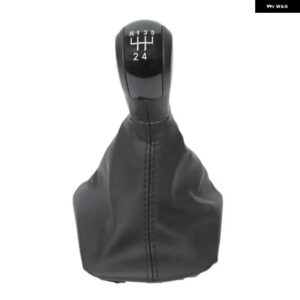 シュコダ オクタヴィア A5 MK2 セダン コンビ 38322 ギアスティック シフトノブ とレザー ブーツ - B0124 5 Speed
