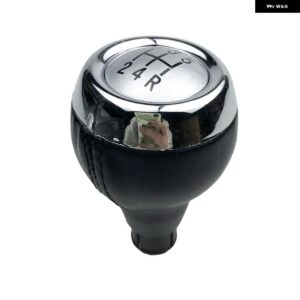 5/6スピード革ギア シフトノブ マニュアル ハンドスピードボールシフター ミニクーパー F54 F55 F56 F57 R55 R56 R57 R58 R59 R60 R61 - 12345R Silver