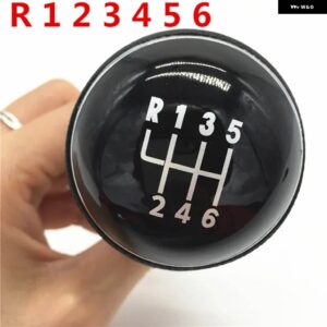 5/6スピードギア シフトノブ レバースティックペン VW パサート B7 CC ジェッタ A5 A6 MK5 MK6 ゴルフ 5 6 7 MK5 MK6 ポロ セダン シュコダ ラピッド - Gear Knob 6 Speed