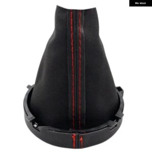 5/6速 マニュアル カースタイリングギア シフトノブ レバースティックペン GAITOR ブーツカバー 襟ミニクーパー F54 F55 F56 F57 F60 - Case Only Red